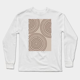 Boho Mid Century Dots 7 Long Sleeve T-Shirt